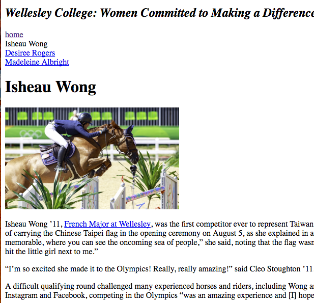 isheau wong page